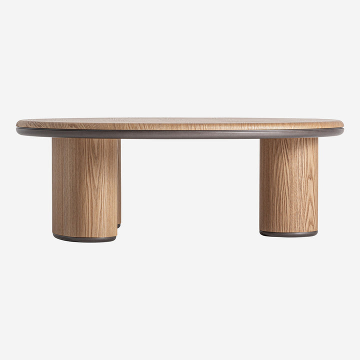Mesa de centro de MDF y madera contrachapada en color marrón claro