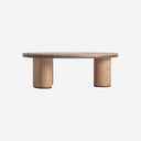 Mesa de centro de MDF y madera contrachapada en color marrón claro