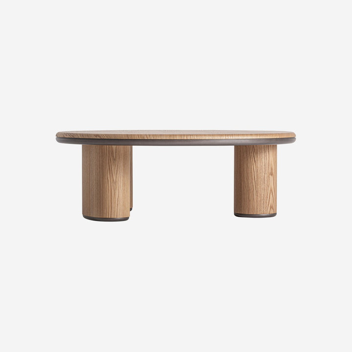 Mesa de centro de MDF y madera contrachapada en color marrón claro