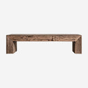 Mesa de centro en color marrón envejecido – 160 x 70 x 40 cm / Madera recuperada