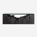 Mesa de centro en color negro de líneas contemporáneas