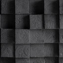 Mesa de centro en color negro de líneas contemporáneas – detalle