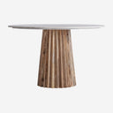 Mesa de comedor de líneas contemporáneas