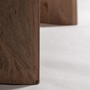 Mesa de comedor de madera de mango en color marrón 240 x 105 x 75 cm – detalle