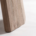 Mesa de comedor de madera de mango en color marrón 240 x 105 x 75 cm – detalle
