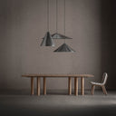 Mesa de comedor de madera de mango en color marrón claro 250 x 110 x 76 cm – detalle