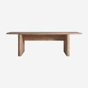 Mesa de comedor de madera de mango en color marrón claro 250 x 112 x 76 cm