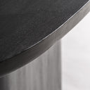 Mesa de comedor de madera de mango en color negro 250 x 105 x 75 cm – detalle