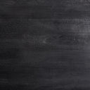 Mesa de comedor de madera de mango en color negro 250 x 105 x 75 cm – detalle