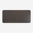 Mesa de comedor de madera de roble en color negro 240 x 110 x 76 cm