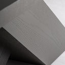 Mesa de comedor de madera de roble en color negro 240 x 110 x 76 cm – detalle