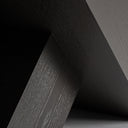 Mesa de comedor de madera de roble en color negro 240 x 110 x 76 cm – detalle