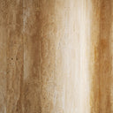 Mesa de comedor de travertino en color marrón claro 220 x 100 x 75 cm – detalle