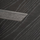Mesa de comedor de travertino y madera de fresno en color gris – detalle