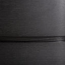 Mesita de noche de madera contrachapada en color negro 55 x 42 x 49 cm – detalle