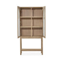 Mueble auxiliar de madera maciza natural, 80 cm, foto de producto (3)