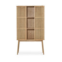 Mueble auxiliar de madera maciza natural, 90 cm, foto de producto (3)