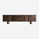 Mueble para TV de madera de mango en color marrón 200 x 40 x 56 cm
