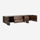 Mueble para TV de madera de mango en color marrón 200 x 40 x 56 cm