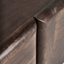 Mueble para TV de madera de mango en color marrón 200 x 40 x 56 cm – detalle