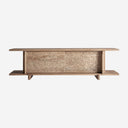 Mueble para TV de madera de mango en color marrón claro