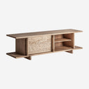 Mueble para TV de madera de mango en color marrón claro