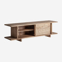 Mueble para TV de madera de mango en color marrón claro