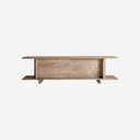 Mueble para TV de madera de mango en color marrón claro
