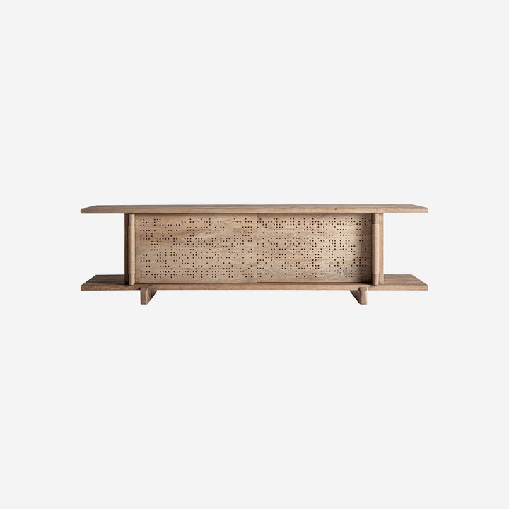Mueble para TV de madera de mango en color marrón claro