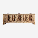 Mueble para TV de madera de mango en color marrón envejecido
