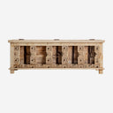 Mueble para TV de madera de mango en color marrón envejecido