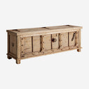 Mueble para TV de madera de mango en color marrón envejecido