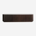 Mueble para TV de madera de mango y mármol en color marrón 200 x 40 x 50 cm