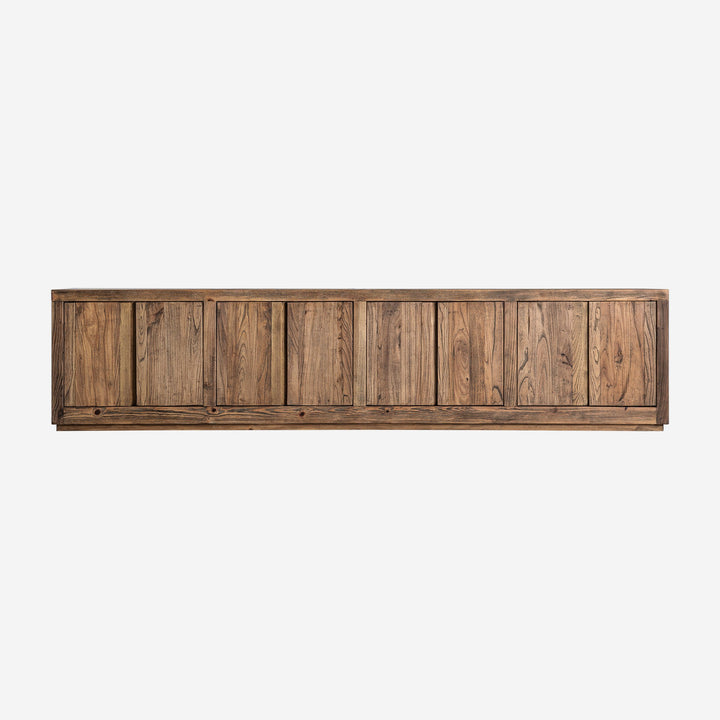 Mueble para TV de madera de olmo en color marrón 280 x 48 x 65 cm