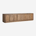 Mueble para TV de madera de olmo en color marrón 280 x 48 x 65 cm