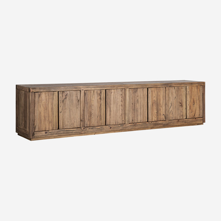 Mueble para TV de madera de olmo en color marrón 280 x 48 x 65 cm