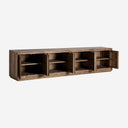 Mueble para TV de madera de olmo en color marrón 280 x 48 x 65 cm