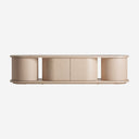 Mueble para TV de madera de roble en color beige