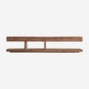 Mueble para TV de madera de teca reciclada en color marrón envejecido