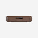 Mueble para TV de MDF en color marrón brillo