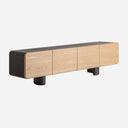 Mueble para TV de MDF y madera contrachapada en color marrón claro