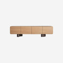 Mueble para TV de MDF y madera contrachapada en color marrón claro