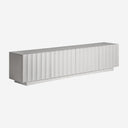 Mueble para TV de resina y MDF en color blanco
