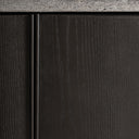 Mueble para TV de travertino y madera de fresno en color gris – detalle