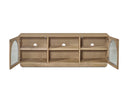 Mueble de TV de madera maciza natural, 160 cm, foto de producto (2)