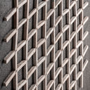 Panel decorativo de madera de pino reciclado en tonos oscuros – detalle