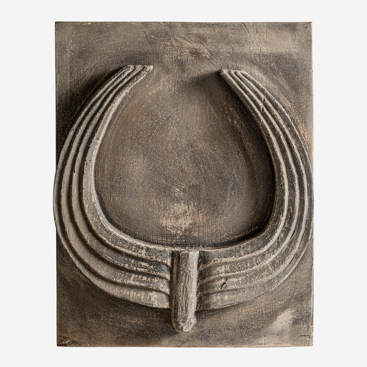Panel decorativo de madera de suar 40 x 50 cm