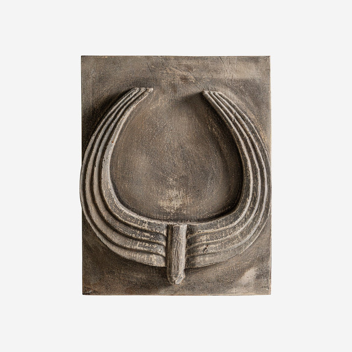 Panel decorativo de madera de suar 40 x 50 cm