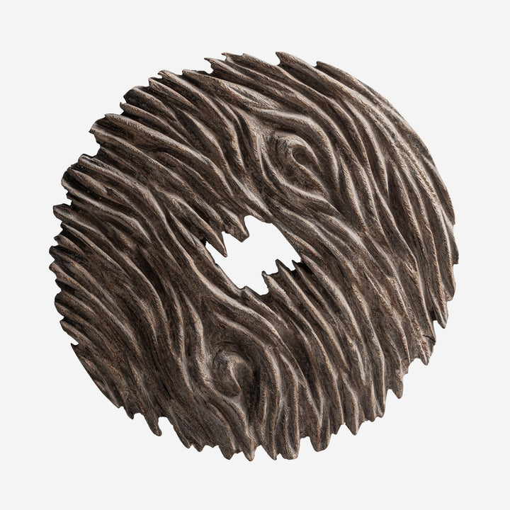 Panel decorativo de madera de suar de aire étnico