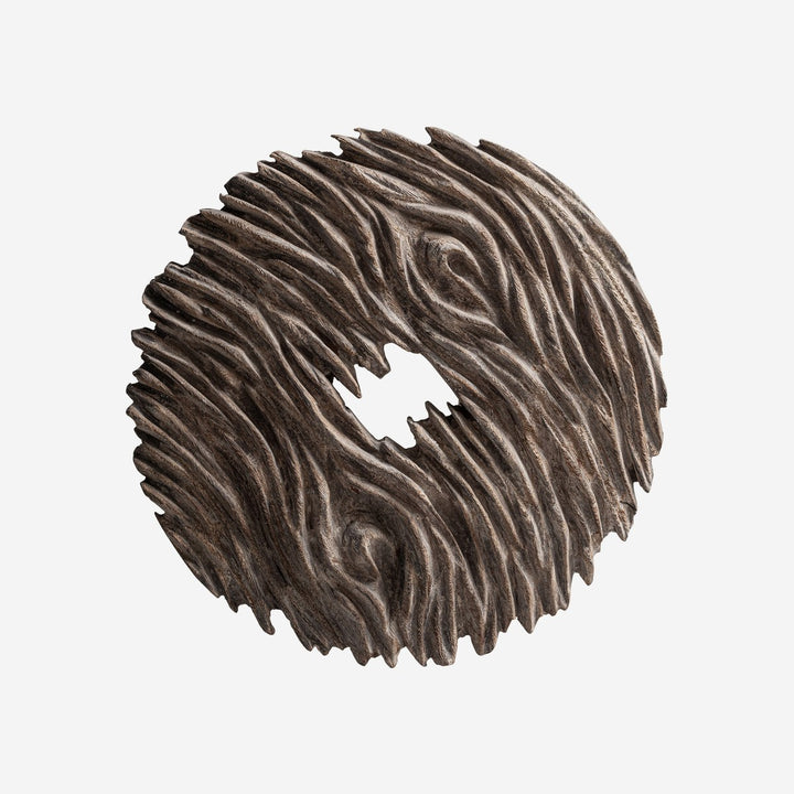 Panel decorativo de madera de suar de aire étnico